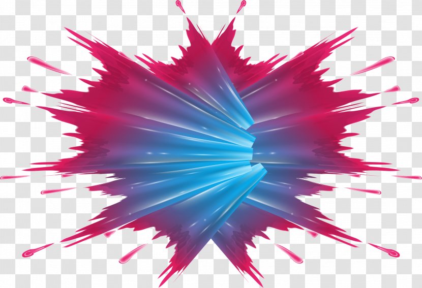 Watercolor Painting Euclidean Vector - Wing - Glare Red Graffiti Transparent PNG