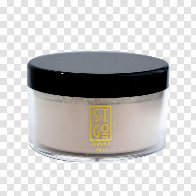 Cream Cosmetics Powder Product - Translucent Transparent PNG
