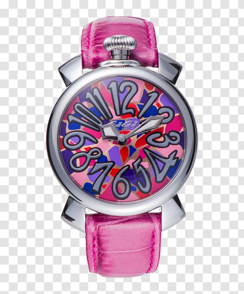 GaGà Milano Pocket Watch Clock Strap Transparent PNG