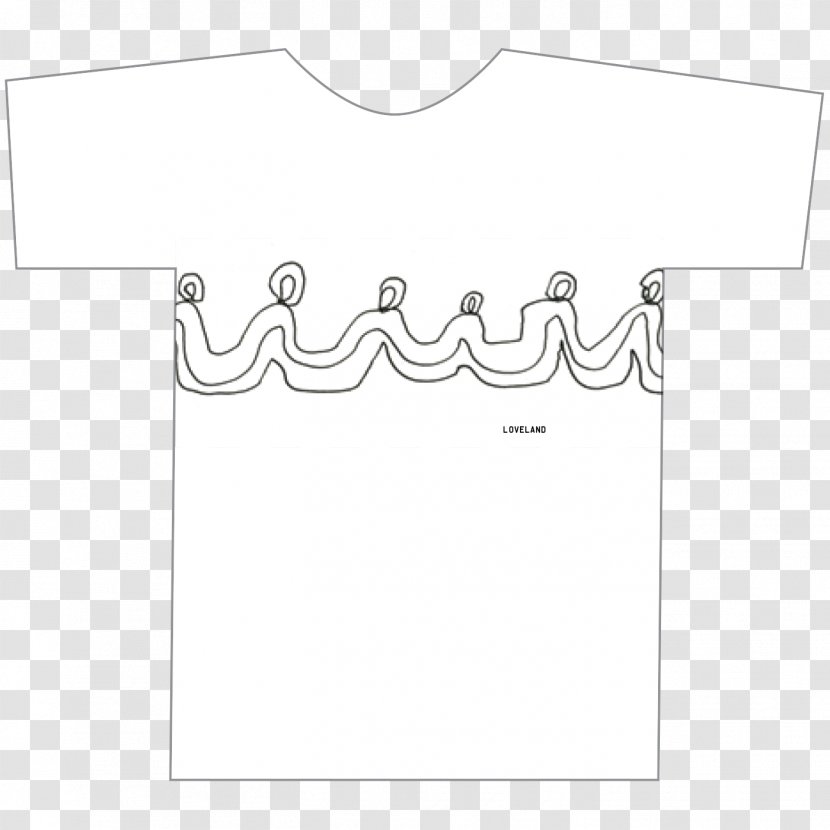 Paper Rectangle Area White - Text - Two T-shirts Transparent PNG