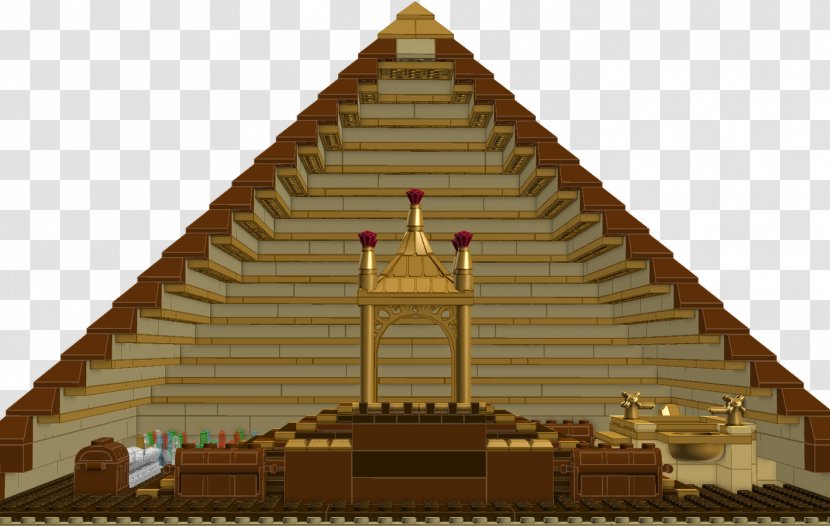 Lego Ideas Temple Facade Roof - Pagoda - Symmetry Transparent PNG