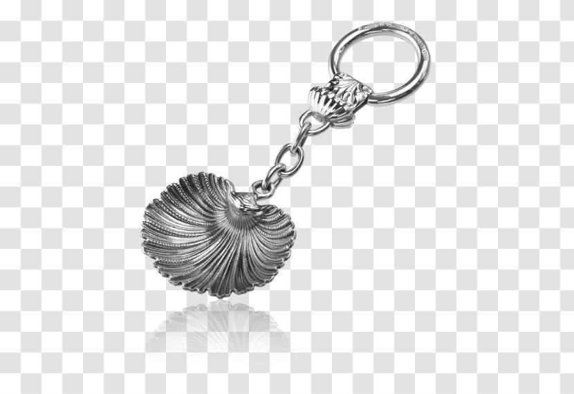 Key Chains Silver Charms & Pendants Buccellati Jewellery - Black And White Transparent PNG