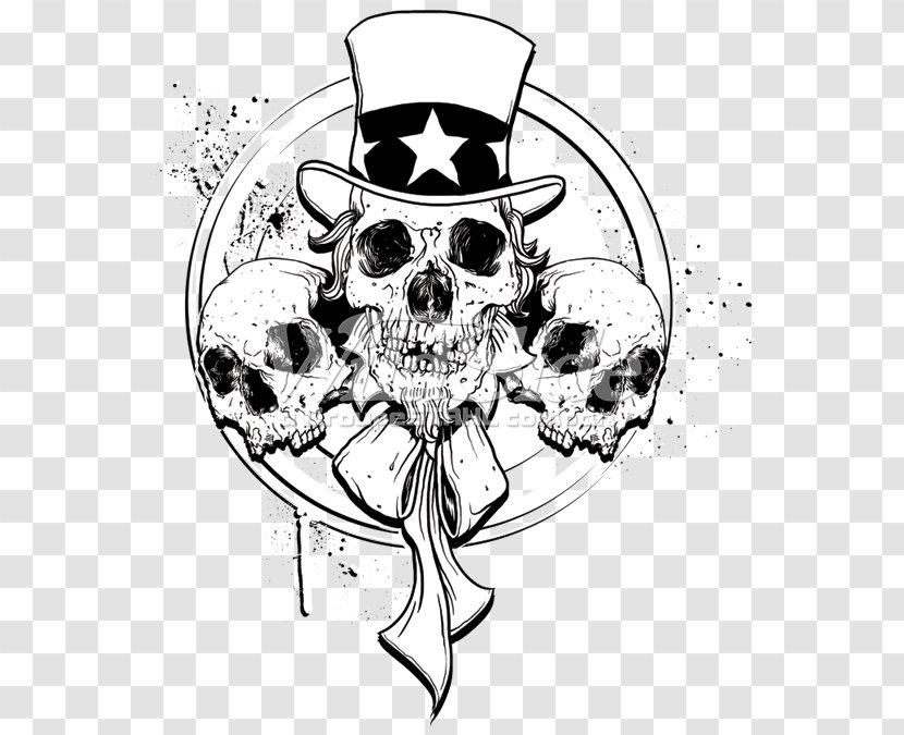Skull Uncle Sam Drawing United States Visual Arts - Symbol Transparent PNG