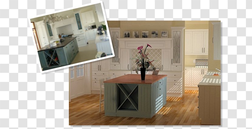 Interior Design Services Kitchen Countertop - Flooring - Solid Cupboard Transparent PNG