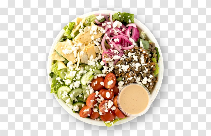 Greek Salad Brooklyn Fattoush Lunch - Leaf Vegetable Transparent PNG