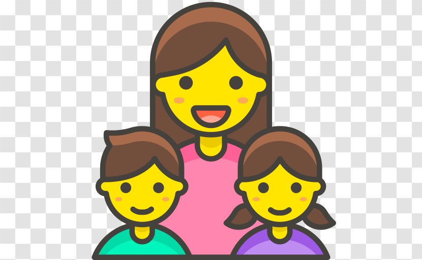 Cartoon Facial Expression Yellow Cheek Head - Child Happy Transparent PNG