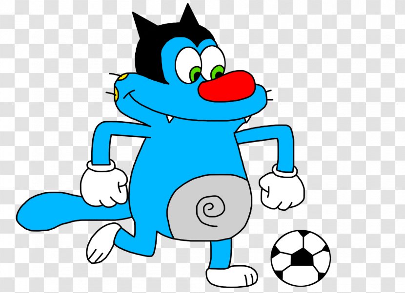 Oggy 2014 FIFA World Cup Cartoon Football Clip Art - Nose - Cockroach Transparent PNG