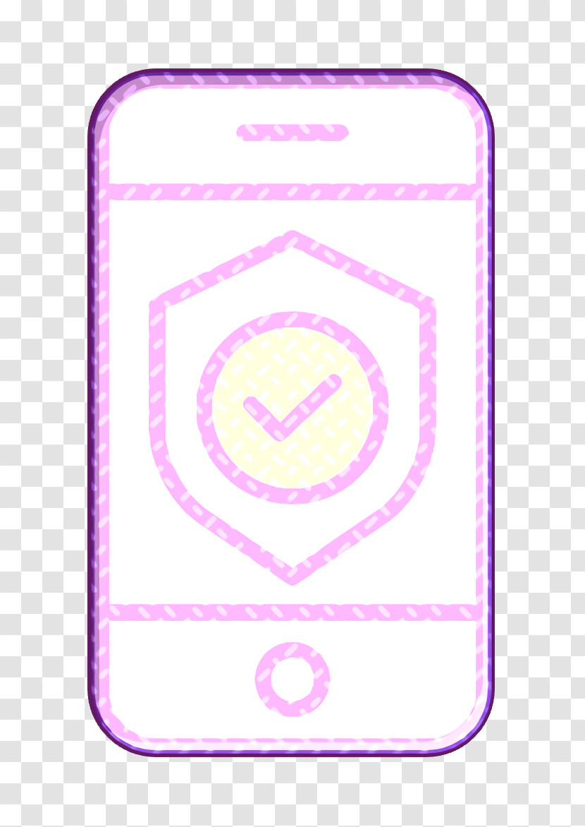 Safe Icon Cyber Icon Smartphone Icon Transparent PNG