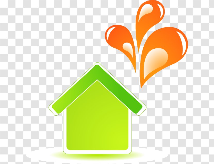 Green Clip Art - Yellow - Abstract Balloon House Transparent PNG