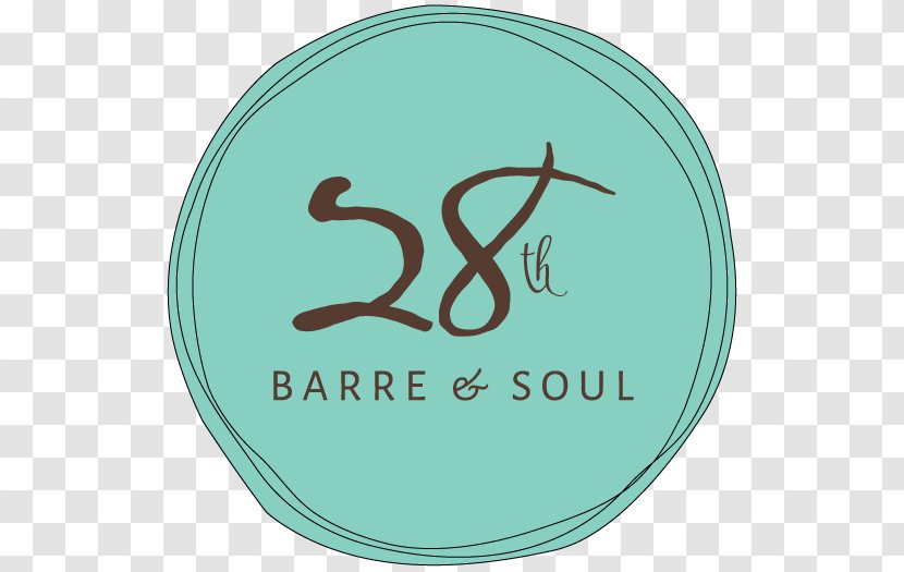 Logo 28th Street Barre & Soul Kombucha Brand Tea - Text - Ballet Transparent PNG
