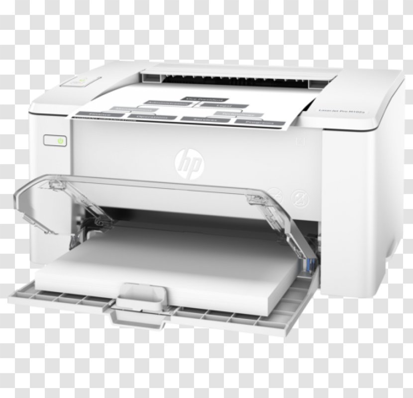 Hewlett-Packard HP LaserJet Pro M 102 A Hardware/Electronic Laser Printing Printer - Inkjet - Hewlett-packard Transparent PNG