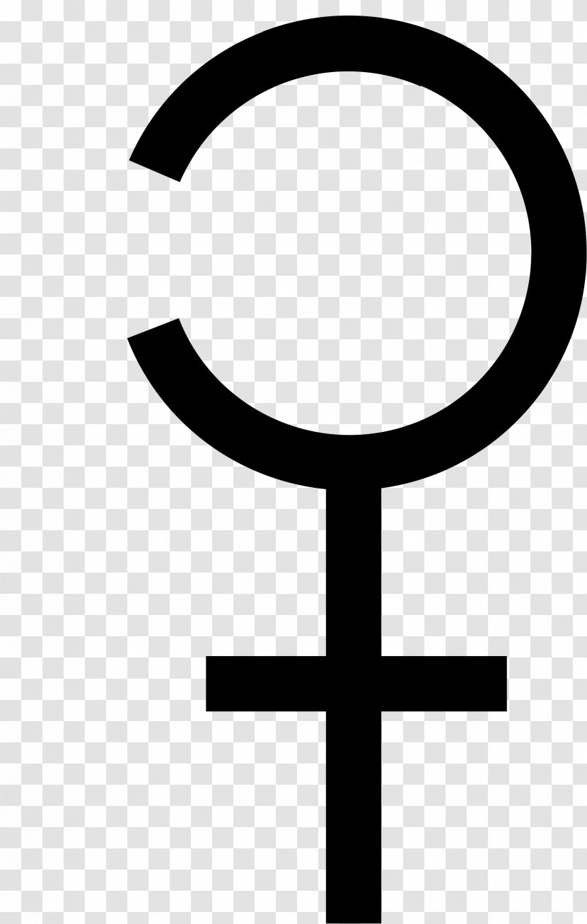 Ceres Planet Symbols Astronomical Astrological - Gender Symbol Transparent PNG