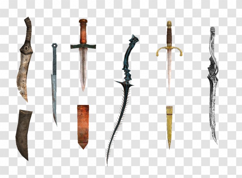 Sabre Dagger Sword Weapon Uniform - Game - Macbeth Invisibe Transparent PNG