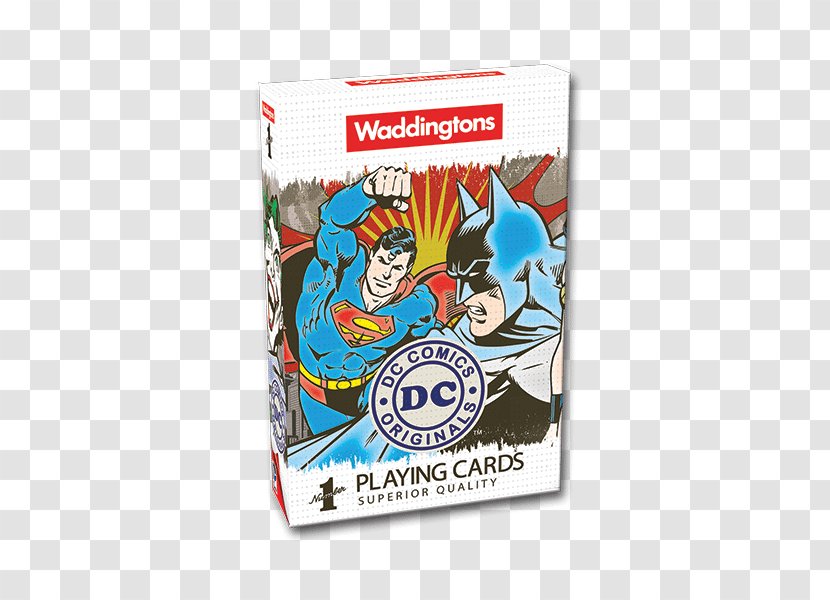Batman Wonder Woman Superman Playing Card DC Universe - Game Transparent PNG