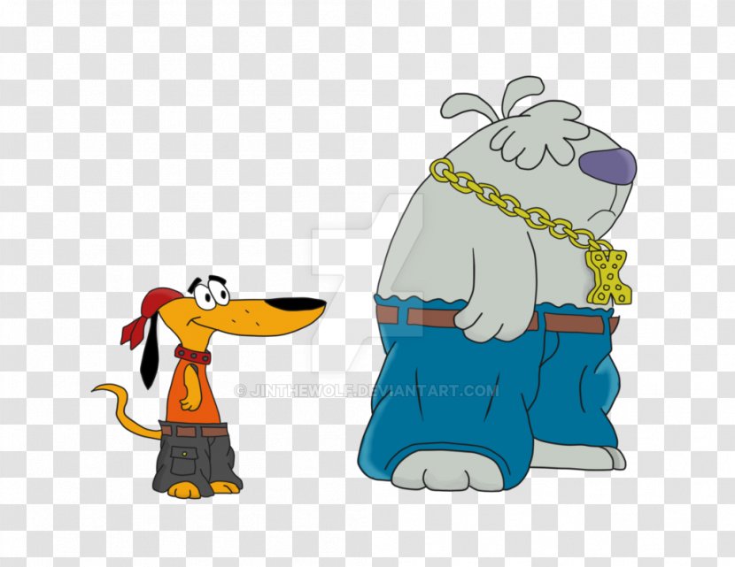 Dog Cartoon Network Clip Art - 2 Stupid Dogs Transparent PNG