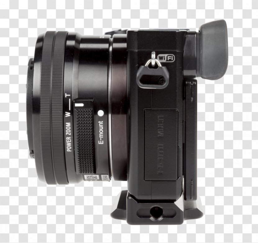 Digital SLR Camera Lens Mirrorless Interchangeable-lens Single-lens Reflex Teleconverter - Video - Sony A6000 Transparent PNG