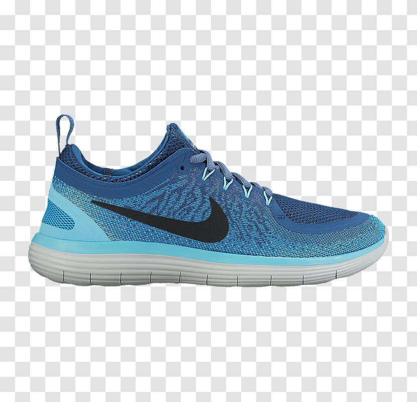 Sports Shoes Nike Free RN Distance 2 Women's Running Shoe - Turquoise - Dark Blue For Women Transparent PNG