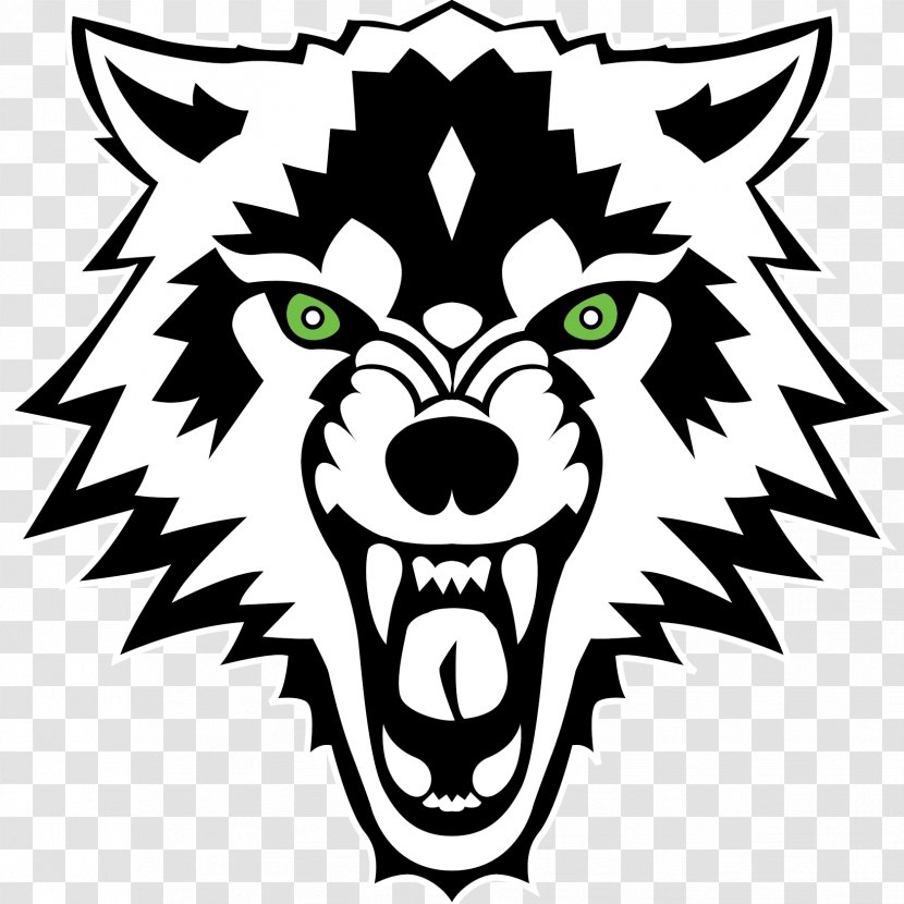 Gray Wolf Decal Sticker White American Black Bear - Tree Transparent PNG