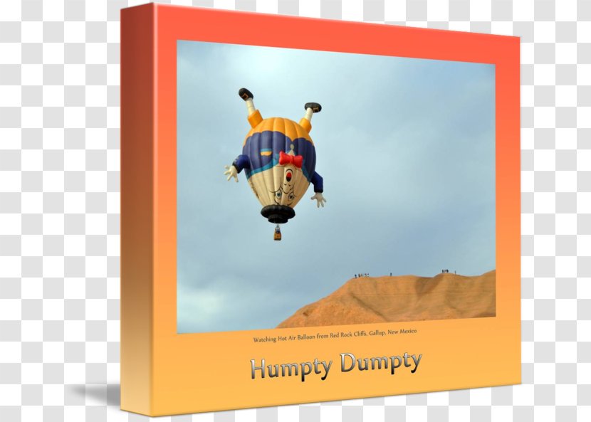 Fine Art Humpty Dumpty Work Of Hot Air Balloon - Advertising Transparent PNG