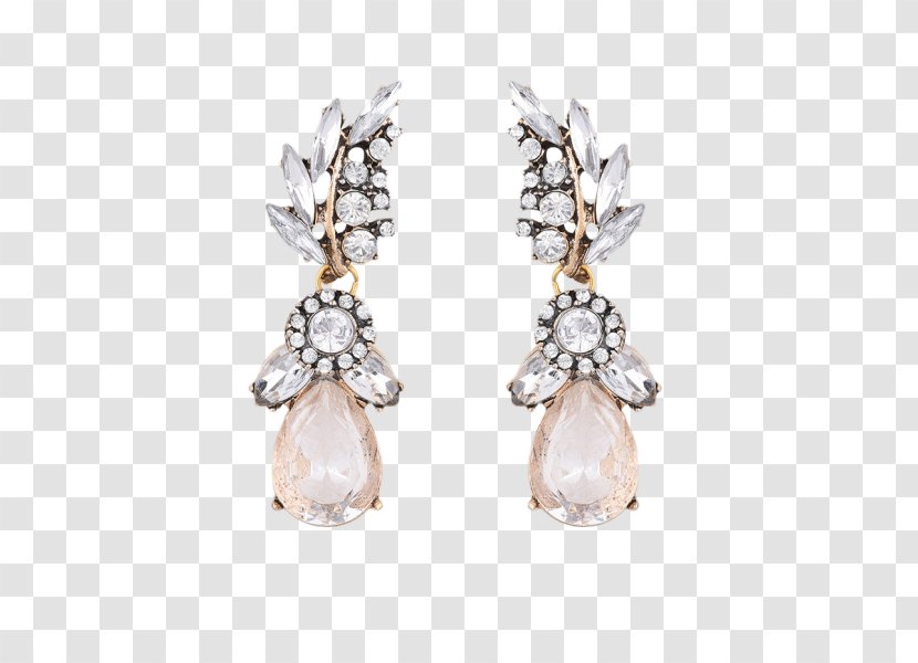 Earring Jewellery Imitation Gemstones & Rhinestones Necklace - Fashion Transparent PNG