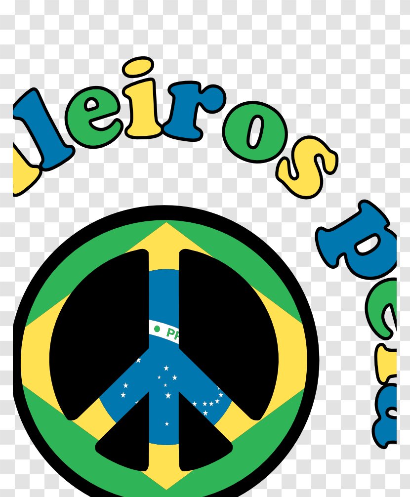 Flag Of Brazil Peace Symbols Clip Art - Scalawag Cliparts Transparent PNG