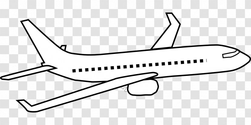 Airplane Aircraft Drawing Clip Art - Aerospace Engineering - Aeroplane Transparent PNG