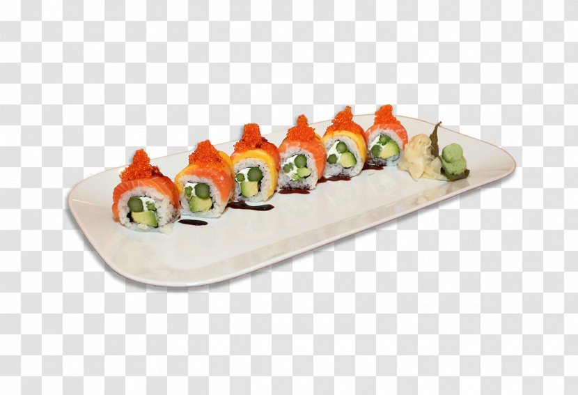 Sushi Japanese Cuisine Unagi Food Shrimp - Dish Transparent PNG