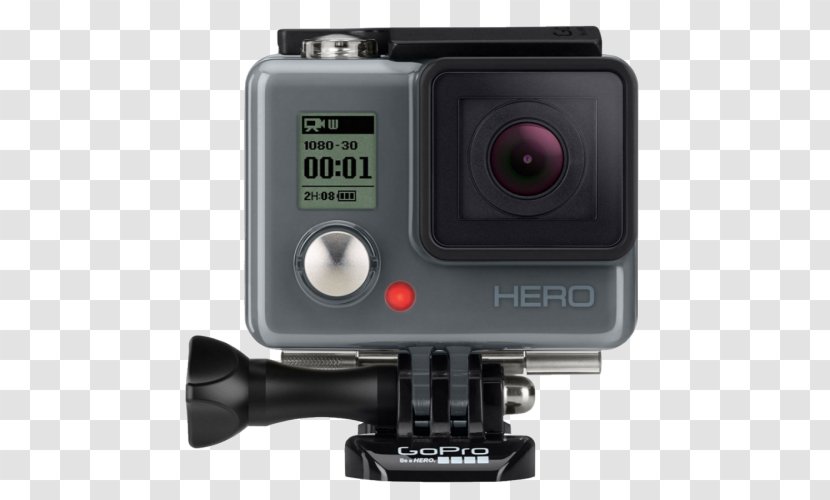 GoPro Hero 4 Action Camera HERO+ LCD - Video Transparent PNG