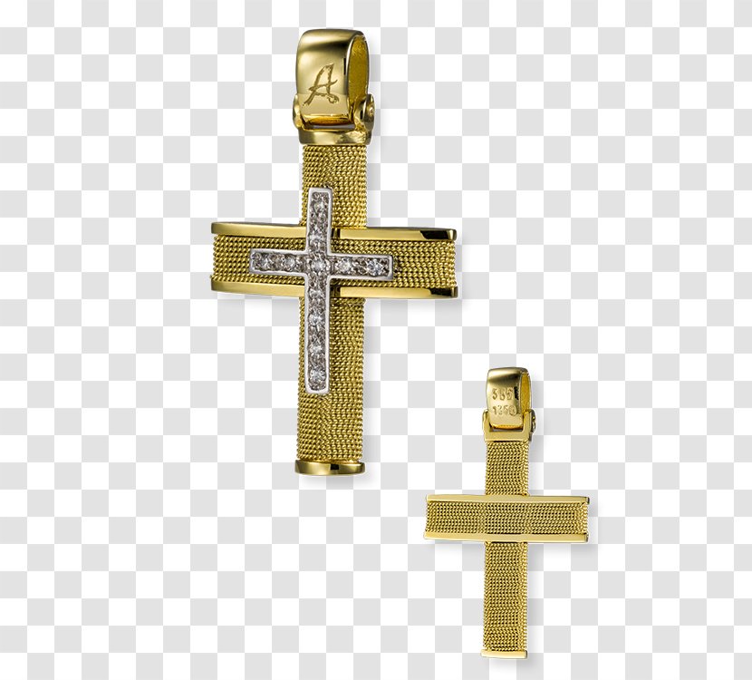 Garofalaki Katerina Crucifix Jewellery Store Gold - Bracelet Transparent PNG