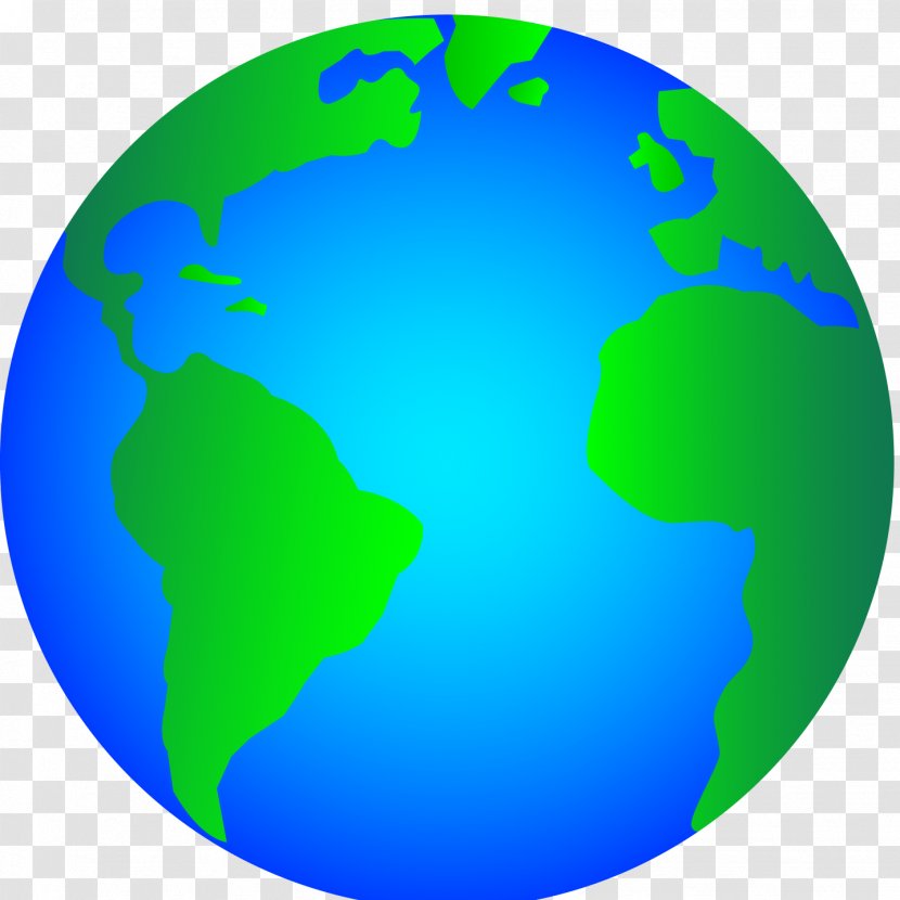 Globe Earth World Map Clip Art - Vector Transparent PNG