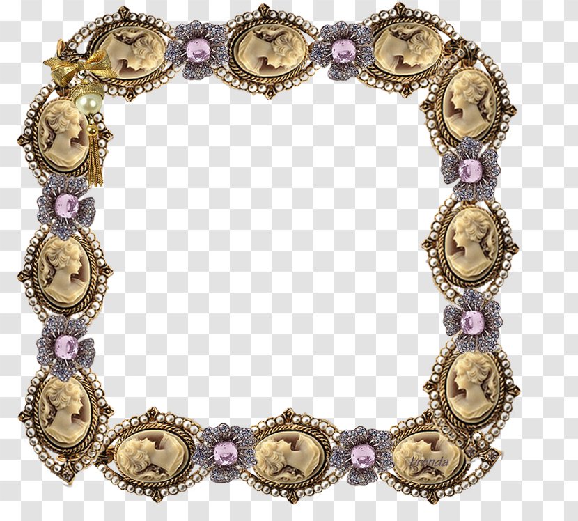 Picture Frames Jewellery Amethyst Bracelet Gemstone - Motif - Motifs Transparent PNG
