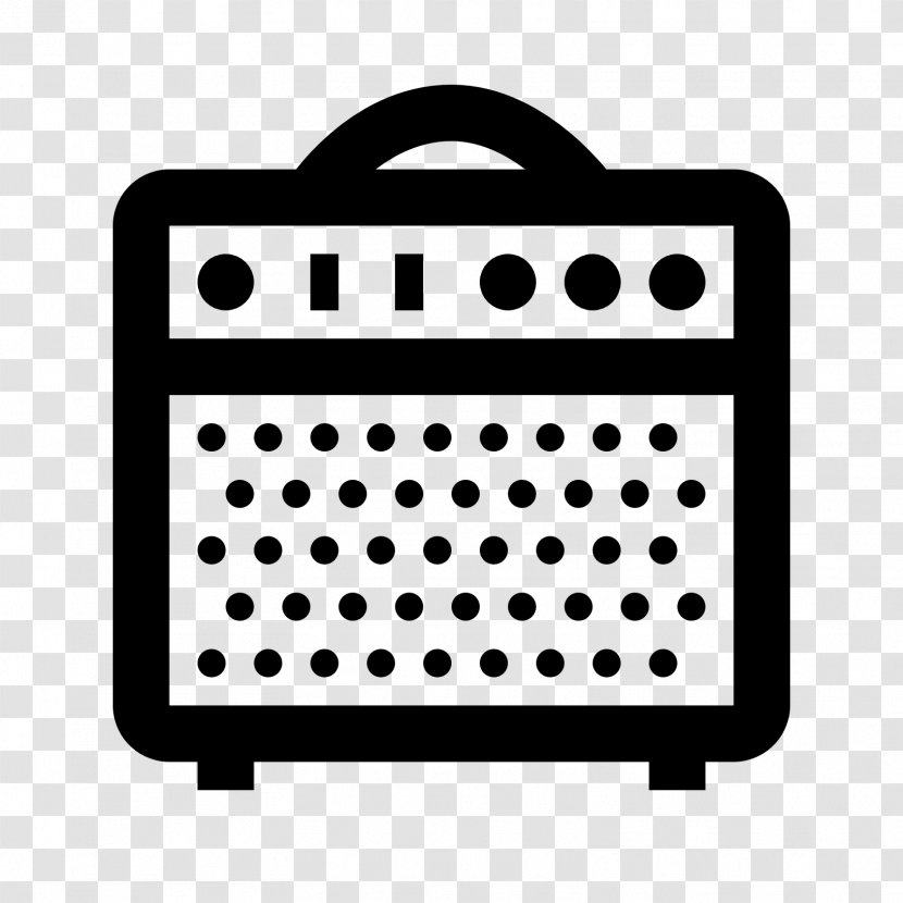 Guitar Amplifier Electric - Cartoon - Colletion Clipart Transparent PNG