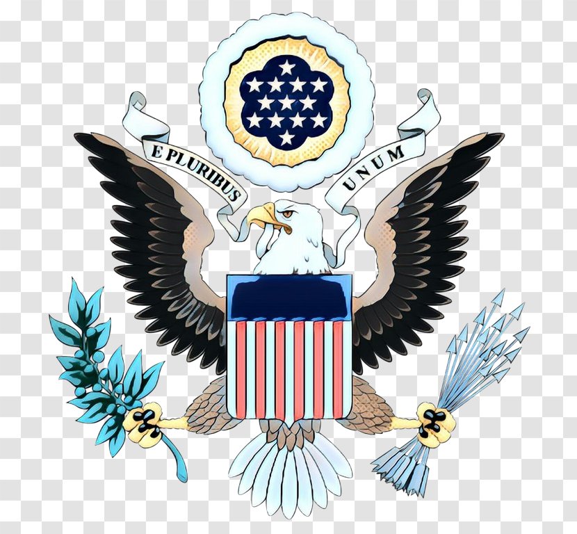 Eagle Logo - United States District Court - Wing Symbol Transparent PNG