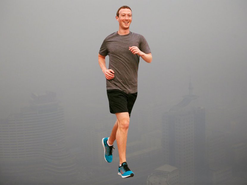 Facebook F8 Running Chief Executive Arm - Heart - Mark Zuckerberg Transparent PNG