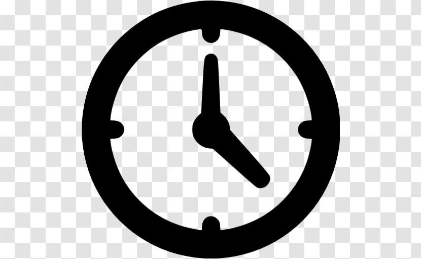 Clock Icon Design - Font Awesome Transparent PNG