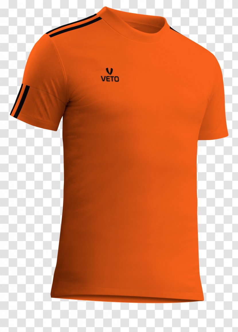 T-shirt Perth Jersey Clothing Football - Orange - Psd Soccer Transparent PNG