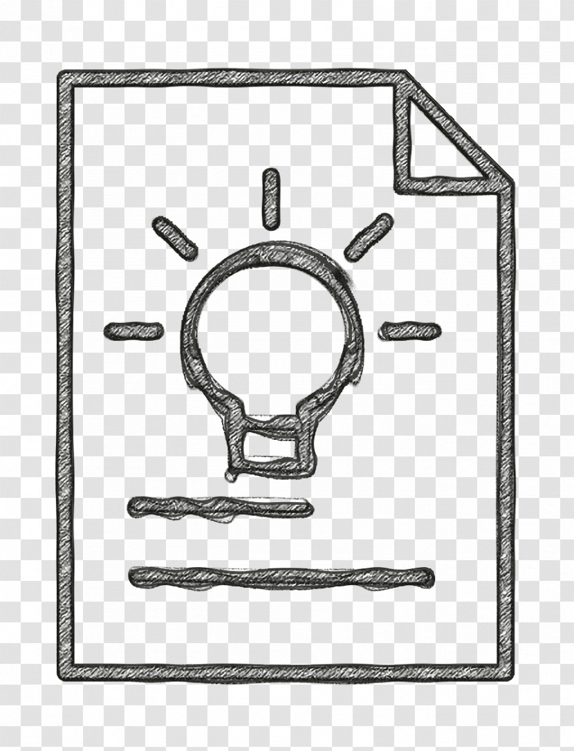 Creative Icon Light Bulb Icon Files And Folders Icon Transparent PNG