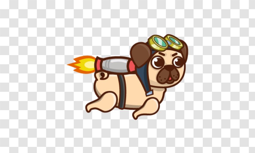 Jetpack Pug Coloring Pictures Adventure Pug's Run - Dog Transparent PNG