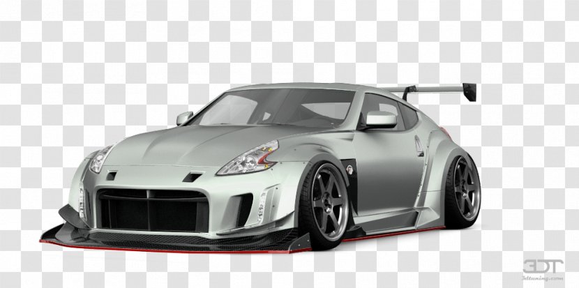 Sports Car 2018 Nissan 370Z Coupe - Tuning Transparent PNG