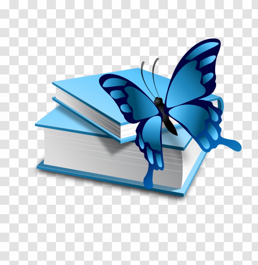 Book Icon - Pollinator - Blue Books Transparent PNG
