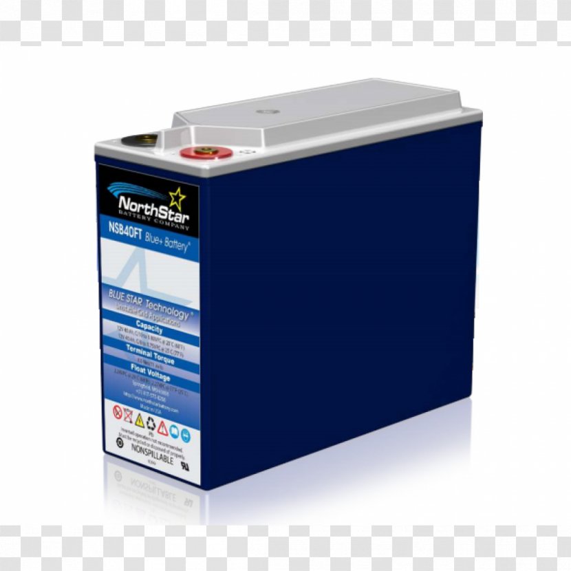 Electric Battery VRLA UPS Rechargeable NorthStar - Energy - State Of Charge Transparent PNG
