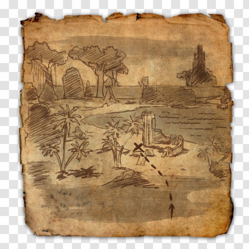 The Elder Scrolls Online Treasure Map World Transparent PNG