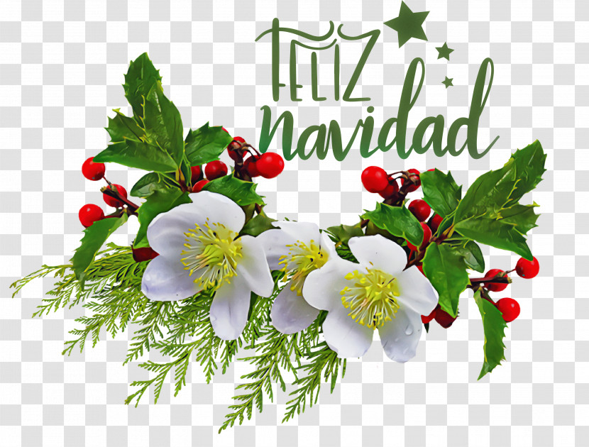 Feliz Navidad Merry Christmas Transparent PNG