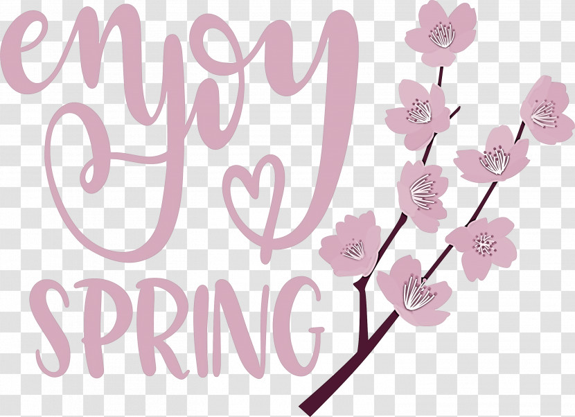 Enjoy Spring Spring Transparent PNG