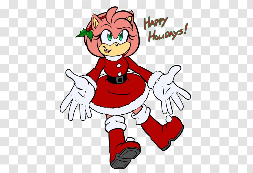 Amy Rose Sonic The Hedgehog Princess Sally Acorn Tails Art - Silhouette Transparent PNG