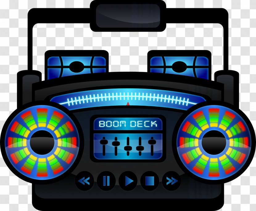 Boombox Cassette Tape Clip Art Microphone Transparency Transparent PNG