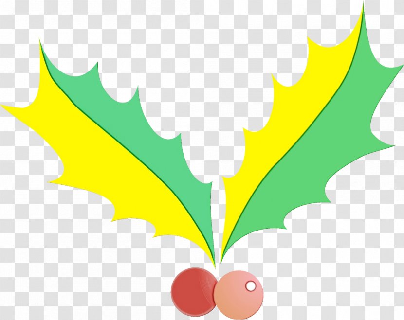 Holly - Wet Ink - Plane Plant Transparent PNG