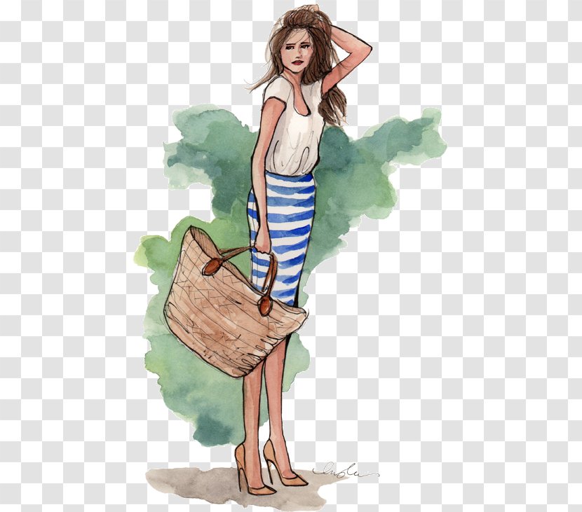 Fashion Illustration Drawing Illustrator - Tree - Design Transparent PNG