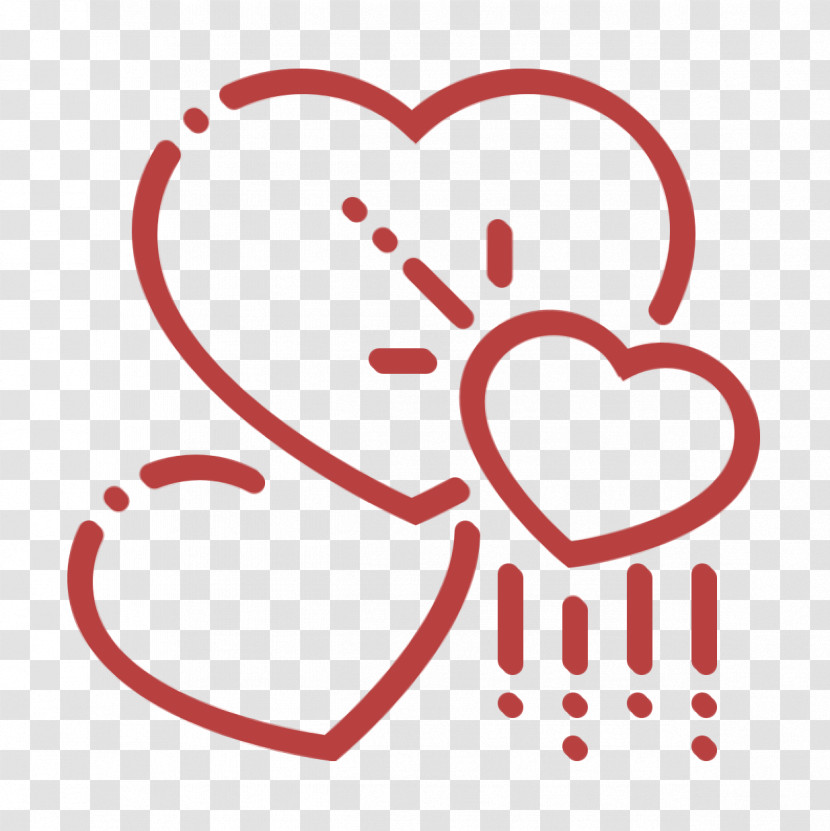 Like Icon Love Icon Hearts Icon Transparent PNG