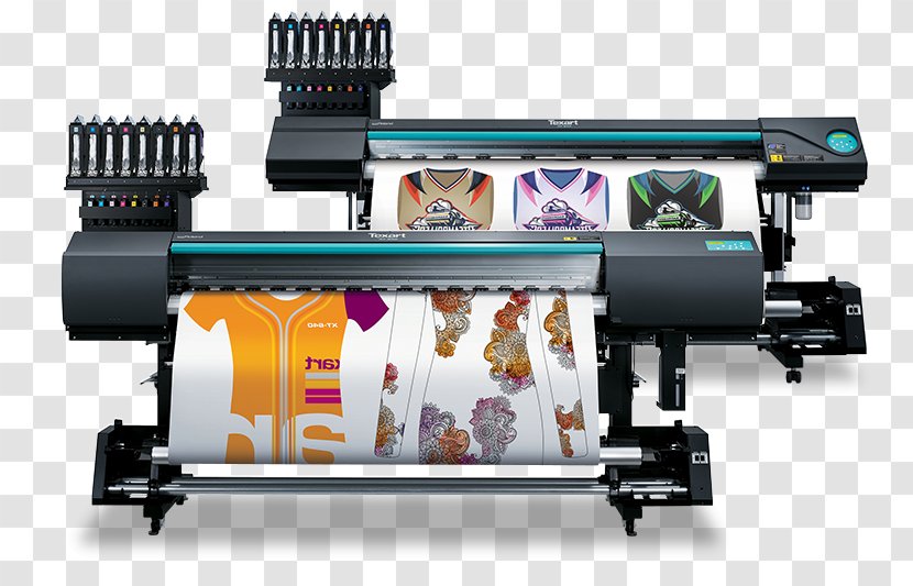 Dye-sublimation Printer Textile Printing Roland DG Corporation Transparent PNG